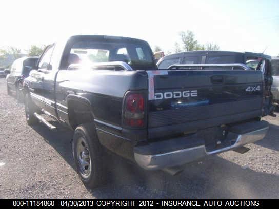 2000 Dodge Ram Truck VIN: 1B7HF13X6YJ110848 Lot: 11184860