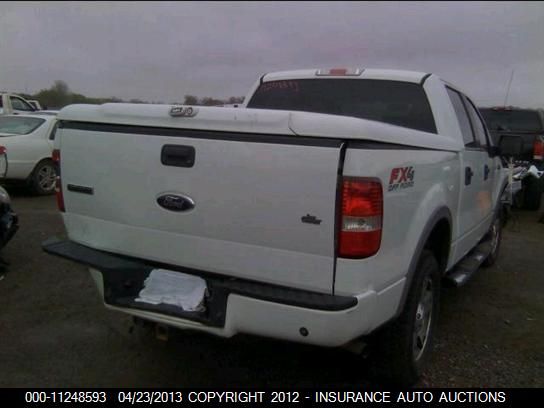 2006 Ford Lgt Convtnl 'F' F150 VIN: 1FTPW14V56KD90325 Lot: 11248593