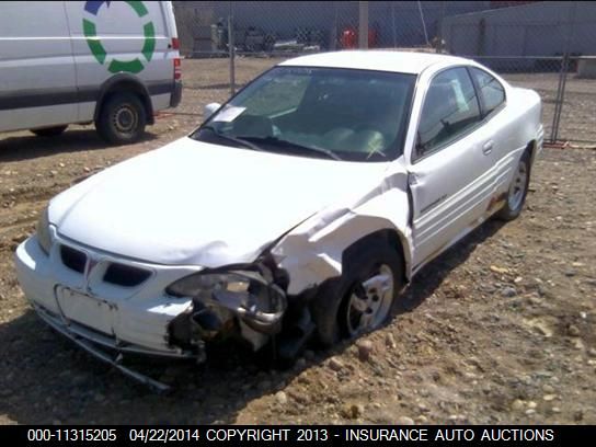 2000 Pontiac Grand Am Se VIN: 1G2NE12T3YM726299 Lot: 11315205