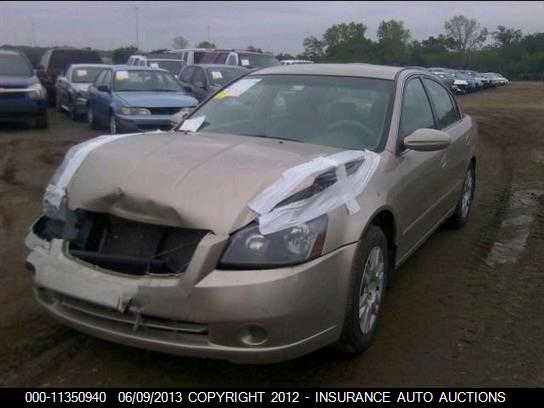 2005 Nissan Altima S/Sl beige sedan gasoline 1N4AL11D25N913524 photo #3
