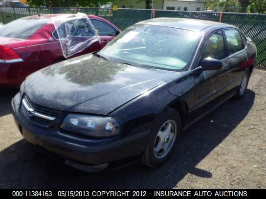 2002 Chevrolet Impala Ls VIN: 2G1WH55K529296239 Lot: 11384163