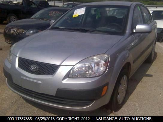 KNADE123176255034 2007 Kia Rio Lx/Sx