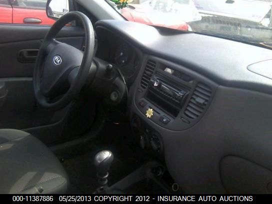 KNADE123176255034 2007 Kia Rio Lx/Sx