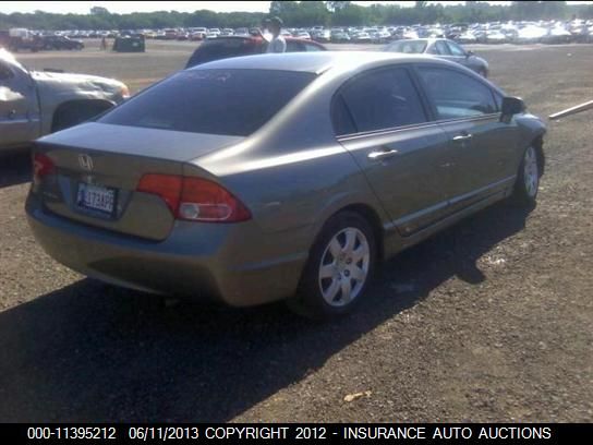 2006 Honda Civic Lx VIN: 1HGFA16506L057081 Lot: 11395212