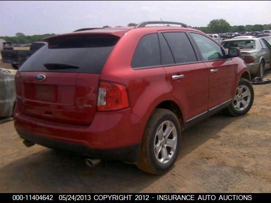 2011 Ford Edge Sel VIN: 2FMDK3JC7BBA27036 Lot: 11404642