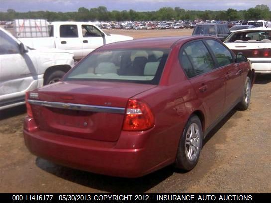 2007 Chevrolet Malibu Ls VIN: 1G1ZS57F07F264621 Lot: 11416177