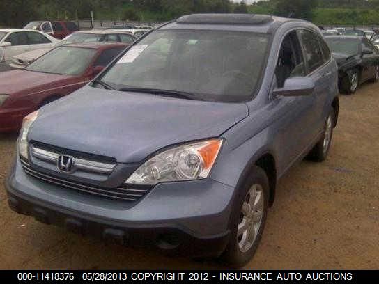 2009 Honda Cr-V Ex-L VIN: JHLRE38779C005609 Lot: 11418376