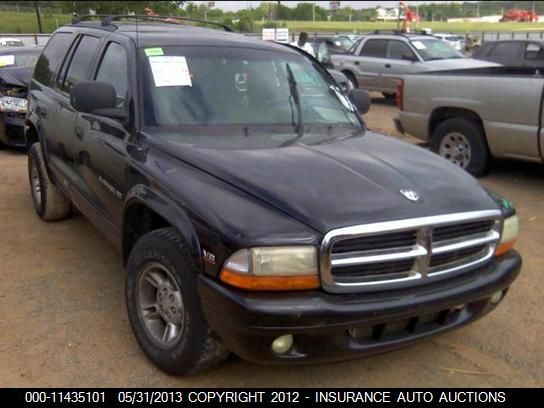 2000 Dodge Durango VIN: 1B4HR28Z7YF245925 Lot: 11435101