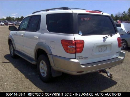 5TDZT34A42S073309 2002 Toyota Sequoia Sr5