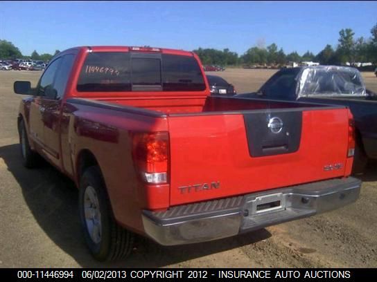 1N6BA06A97N212475 2007 Nissan Titan Xe/Se/Le