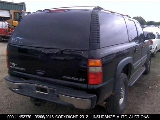 2003 Chevrolet K2500 Suburban VIN: 3GNGK26U33G257689 Lot: 11452370