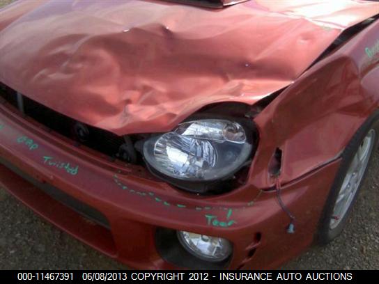 2002 Subaru Impreza Wrx VIN: JF1GD29612G502585 Lot: 11467391