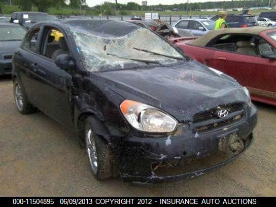 2008 Hyundai Accent Gs VIN: KMHCM36C48U056074 Lot: 11504895