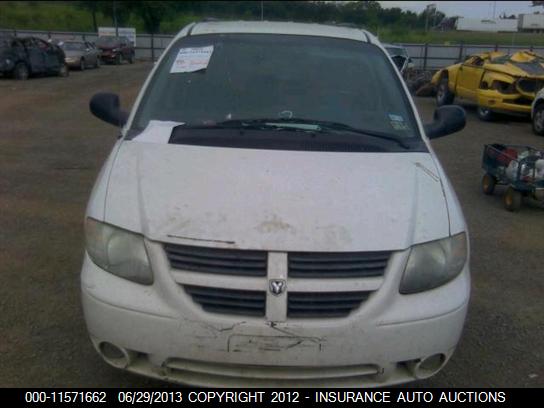 2006 Dodge Caravan Grand Caravan Sxt VIN: 2D8GP44LX6R640870 Lot: 11571662