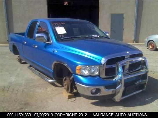 1D7HA18N43S169314 2003 Dodge Ram Truck St/Slt