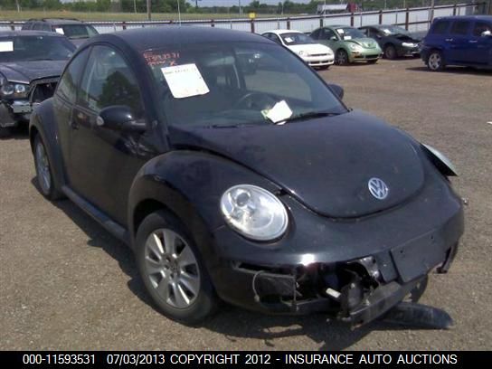 3VWPW31C49M512407 2009 Volkswagen New Beetle S