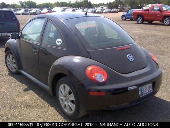 3VWPW31C49M512407 2009 Volkswagen New Beetle S