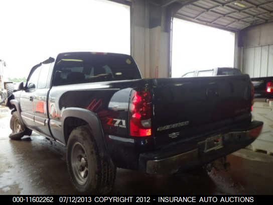 2005 Chevrolet Silverado K1500 VIN: 1GCEK19B75E145444 Lot: 11602262