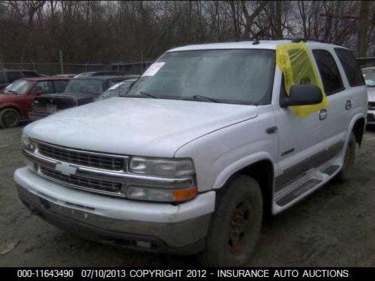 2003 Chevrolet Tahoe K1500 VIN: 1GNEK13Z73J189123 Lot: 11643490