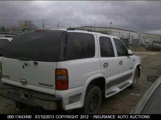 2003 Chevrolet Tahoe K1500 VIN: 1GNEK13Z73J189123 Lot: 11643490