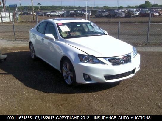 2012 Lexus Is250 VIN: JTHBF5C23C5174278 Lot: 11631835