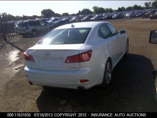 2012 Lexus Is250 VIN: JTHBF5C23C5174278 Lot: 11631835