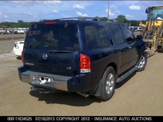 5N1AA08A86N730860 2006 Nissan Armada Se/Le