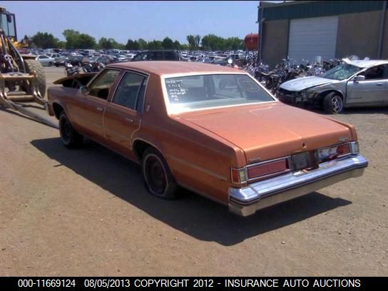 1977 Oldsmobile Delta 88 VIN: 3N69L7C124286 Lot: 11669124