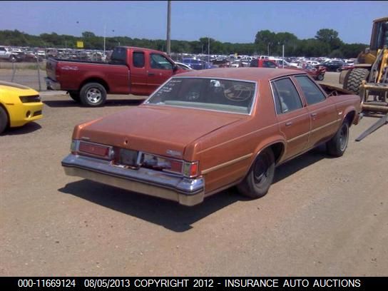 1977 Oldsmobile Delta 88 VIN: 3N69L7C124286 Lot: 11669124