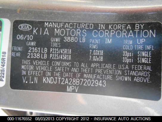 KNDJT2A28B7202943 2011 Kia Soul +/!/Sport