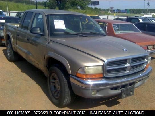 1D7HL48N33S101954 2003 Dodge Dakota Quad Cab Slt