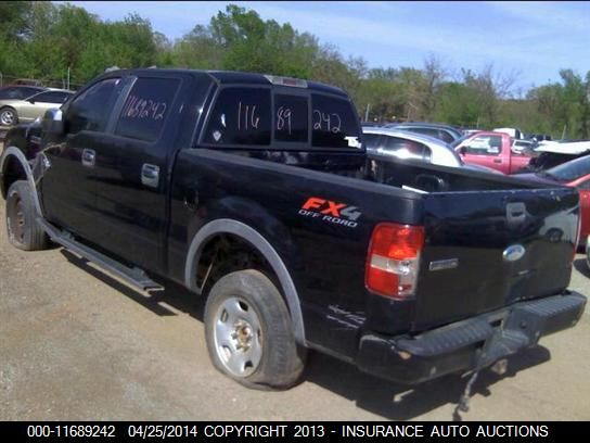 2007 Ford Lgt Convtnl 'F' F150 VIN: 1FTPW14V27KB31907 Lot: 11689242