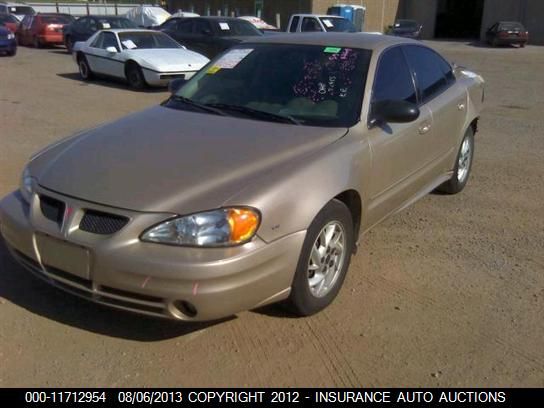 2003 Pontiac Grand Am Se1 VIN: 1G2NF52E13C172524 Lot: 11712954