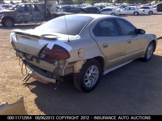 2003 Pontiac Grand Am Se1 VIN: 1G2NF52E13C172524 Lot: 11712954