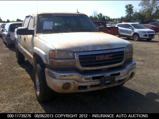 2005 GMC Sierra K2500 Hd VIN: 1GTHK23285F901725 Lot: 11739276