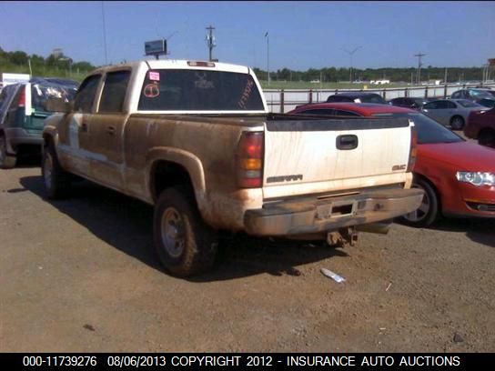 2005 GMC Sierra K2500 Hd VIN: 1GTHK23285F901725 Lot: 11739276