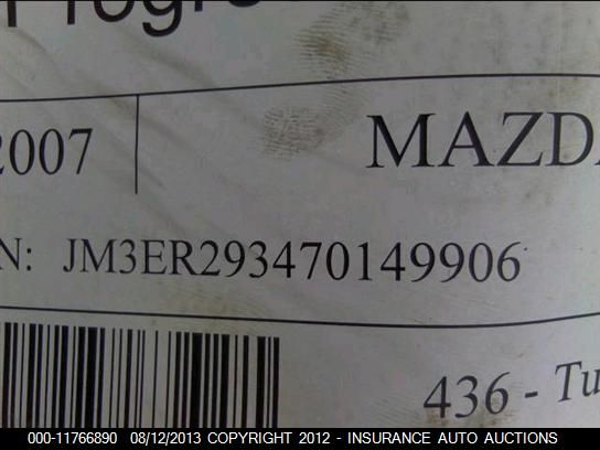 JM3ER293470149906 2007 Mazda Cx-7