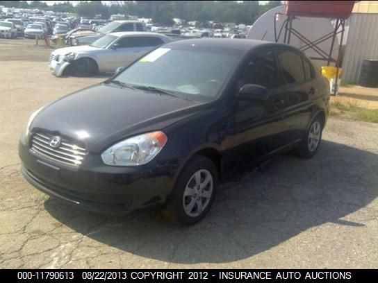 2010 Hyundai Accent Gls VIN: KMHCN4AC8AU516515 Lot: 11790613