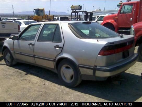 1996 Saab 9000 Cs VIN: YS3CD68UXT1021554 Lot: 11799046