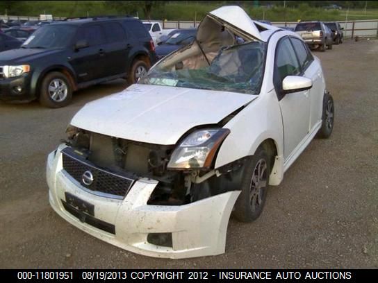 2011 Nissan Sentra 2.0/2.0S/Sr/2.0Sl VIN: 3N1AB6AP5BL731402 Lot: 11801951