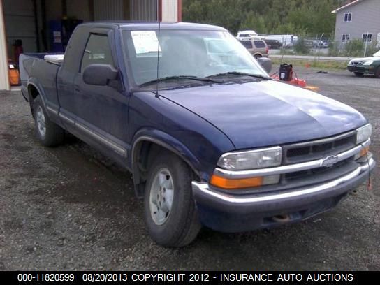 2000 Chevrolet 'S'truck S10 VIN: 1GCDT19W5Y8136594 Lot: 11820599