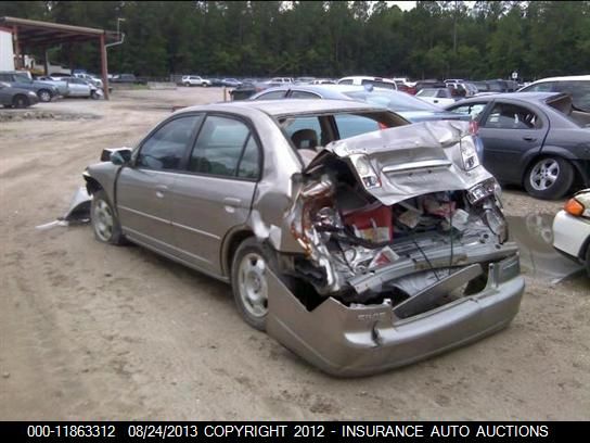 2003 Honda Civic Hybrid VIN: JHMES96633S020685 Lot: 11863312