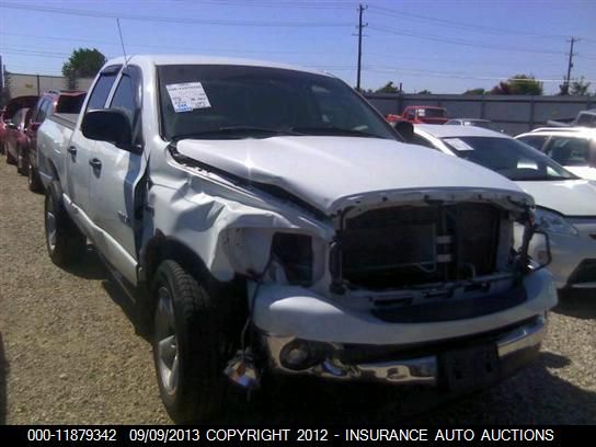 2008 Dodge Ram Truck St/Slt VIN: 1D7HU18278S591551 Lot: 11879342