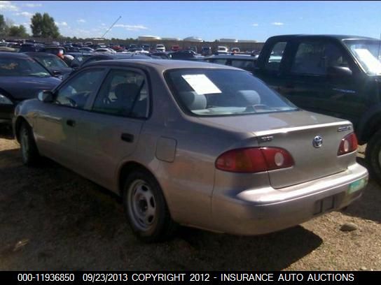 2002 Toyota Corolla (U.s.) Ce/Le/S VIN: 1NXBR12E62Z593447 Lot: 11936850