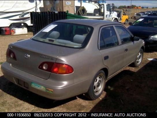 2002 Toyota Corolla (U.s.) Ce/Le/S VIN: 1NXBR12E62Z593447 Lot: 11936850