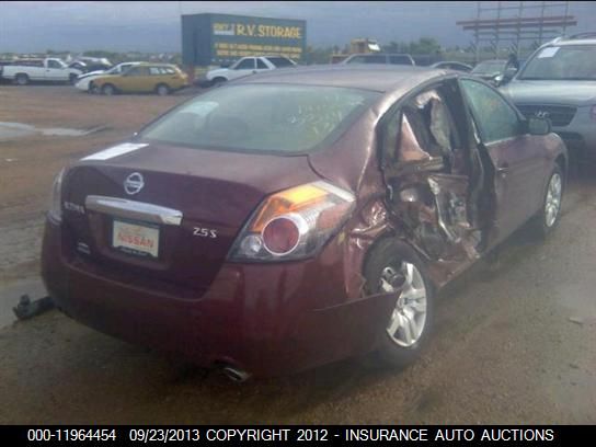 2011 Nissan Altima 2.5 S VIN: 1N4AL2AP2BN462266 Lot: 40728058