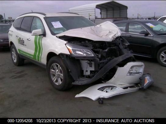 2013 Chevrolet Traverse 1Lt VIN: 1GNKRGKD1DJ200450 Lot: 12054208