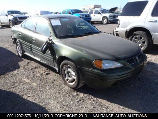 2000 Pontiac Grand Am Se1 VIN: 1G2NF52T9YC540650 Lot: 12074576