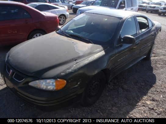 2000 Pontiac Grand Am Se1 VIN: 1G2NF52T9YC540650 Lot: 12074576