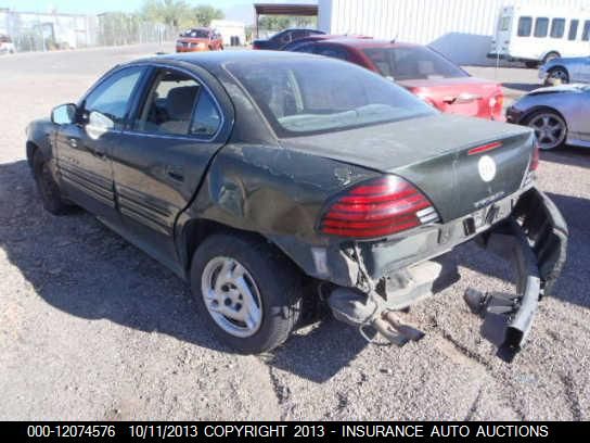 2000 Pontiac Grand Am Se1 VIN: 1G2NF52T9YC540650 Lot: 12074576